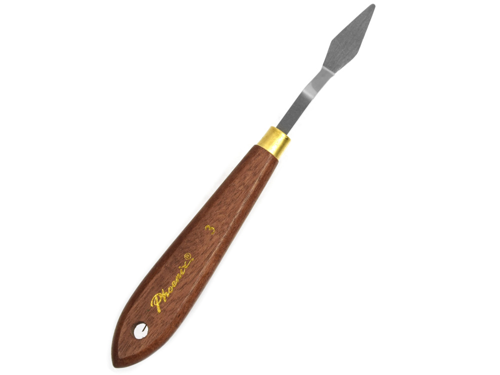 Szpachelka malarska z drewnianą rączką - Phoenix - nr 3