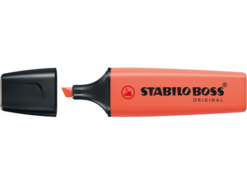 Zakreślacz pastelowy Boss - Stabilo - czerwony