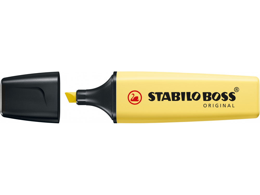 Zakreślacz pastelowy Boss - Stabilo - żółty