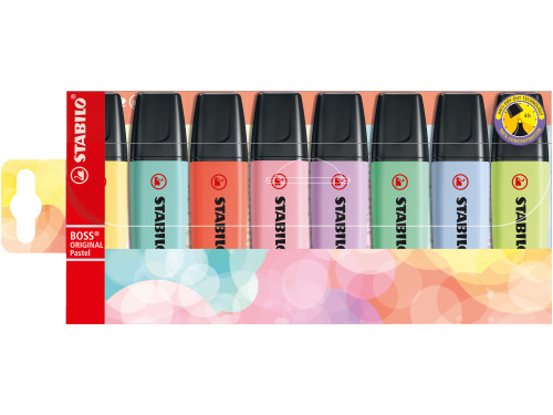 Boss highlighters set - Stabilo - pastel, 6 pcs.