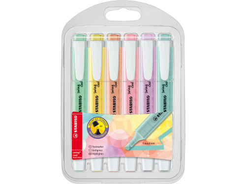 Swing Cool highlighters set - Stabilo - pastel, 6 pcs.