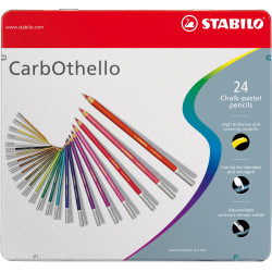 Zestaw pasteli suchych CarbOthello - Stabilo - 24 kolory