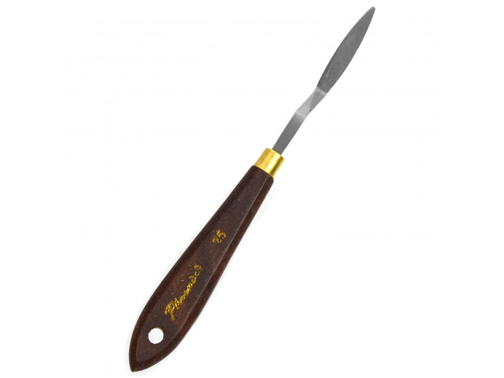 Painting spatula with wooden handle - Phoenix - no. 25