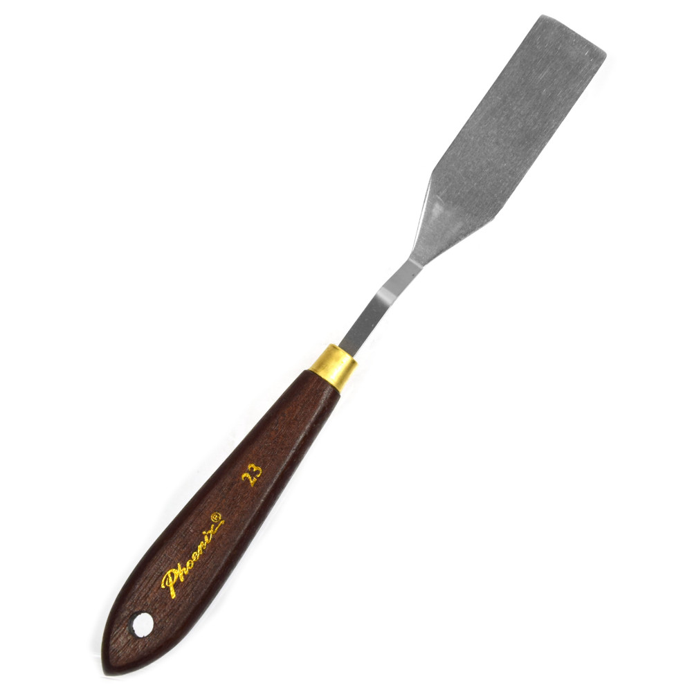 Painting spatula with wooden handle - Phoenix - no. 23