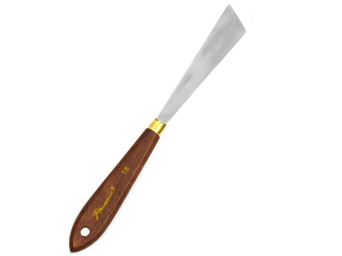 Painting spatula with wooden handle - Phoenix - no. 28