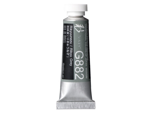 Artists’ Gouache - Holbein - Irodori series, Rikyu Grey, 15 ml