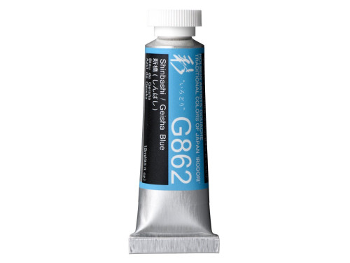 Artists’ Gouache - Holbein - Irodori series, Geisha Blue, 15 ml