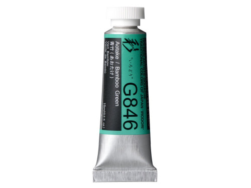 Gwasz Artists’ Gouache Irodori - Holbein - Bamboo Green, 15 ml