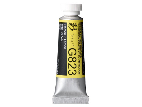 Gwasz Artists’ Gouache Irodori - Holbein - Lemon, 15 ml