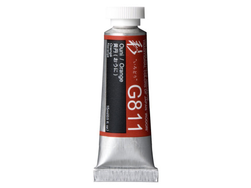 Artists’ Gouache - Holbein - Irodori series, Orange, 15 ml