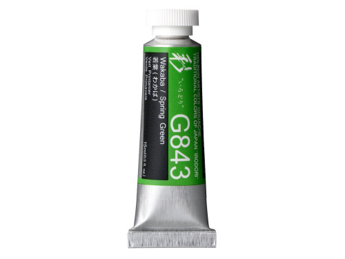 Gwasz Artists’ Gouache Irodori - Holbein - Spring Green, 15 ml