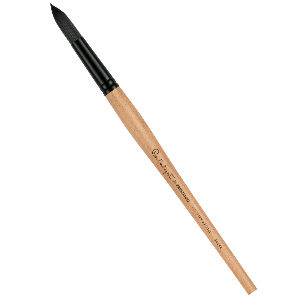 Round, synthetic Catalyst brush - Princeton - no. 4