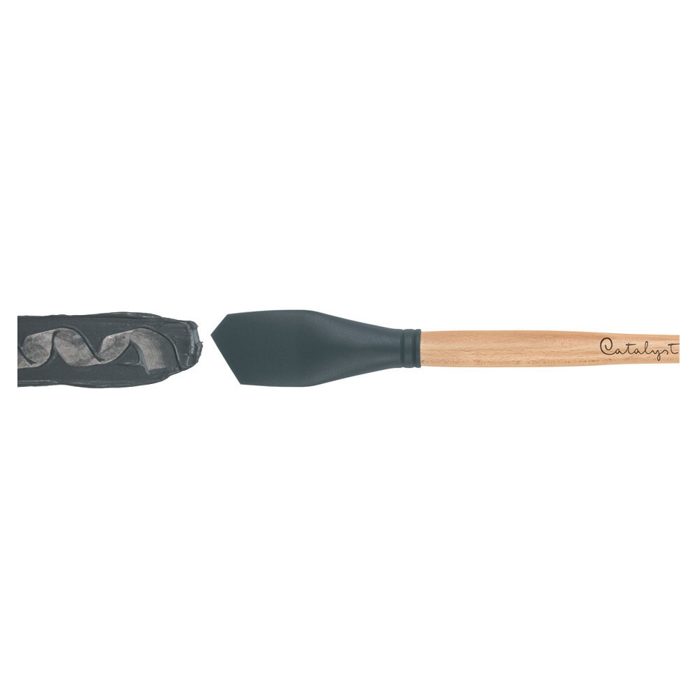 Silicone palette knife Catalyst Blade - Princeton - grey, 30 mm