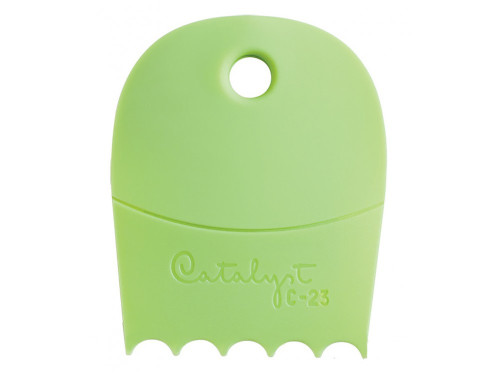 Silicone palette knife Catalyst Contour - Princeton - green, C-23