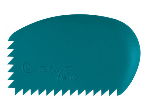 Szpatułka silikonowa Catalyst Wedge - Princeton - turkusowa, nr 02