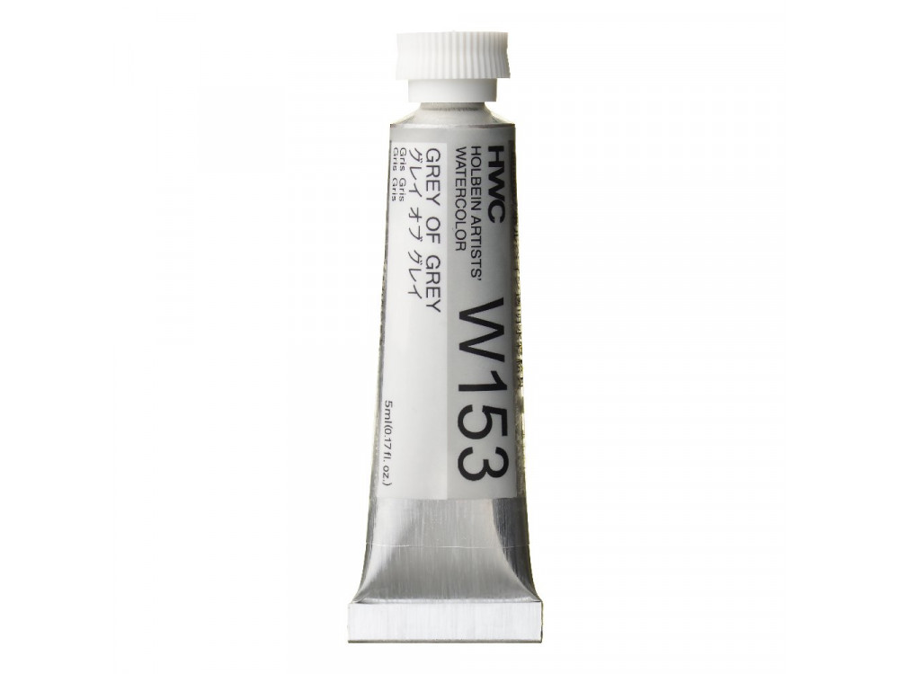 Artists' Watercolor paint - Holbein - Grey of Grey, 5 ml