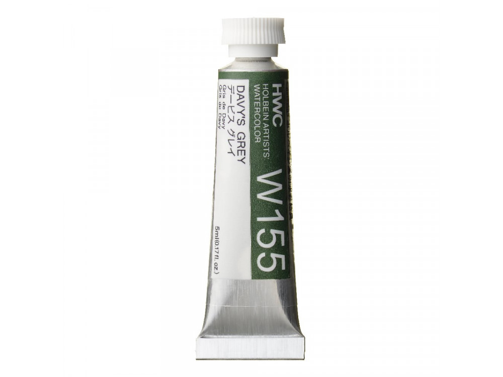 Artists' Watercolor paint - Holbein - Davy's Grey, 5 ml