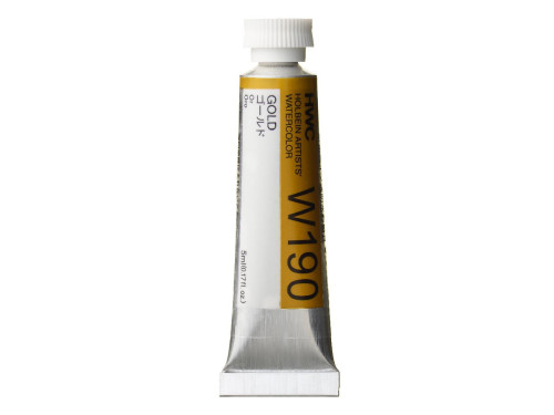 Farba akwarelowa Artists’ Watercolor - Holbein - Gold, 5 ml