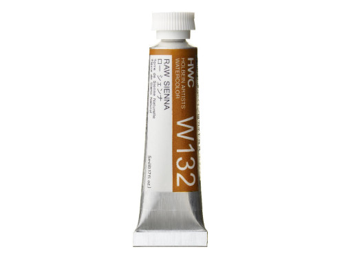 Artists' Watercolor paint - Holbein - Raw Sienna, 5 ml