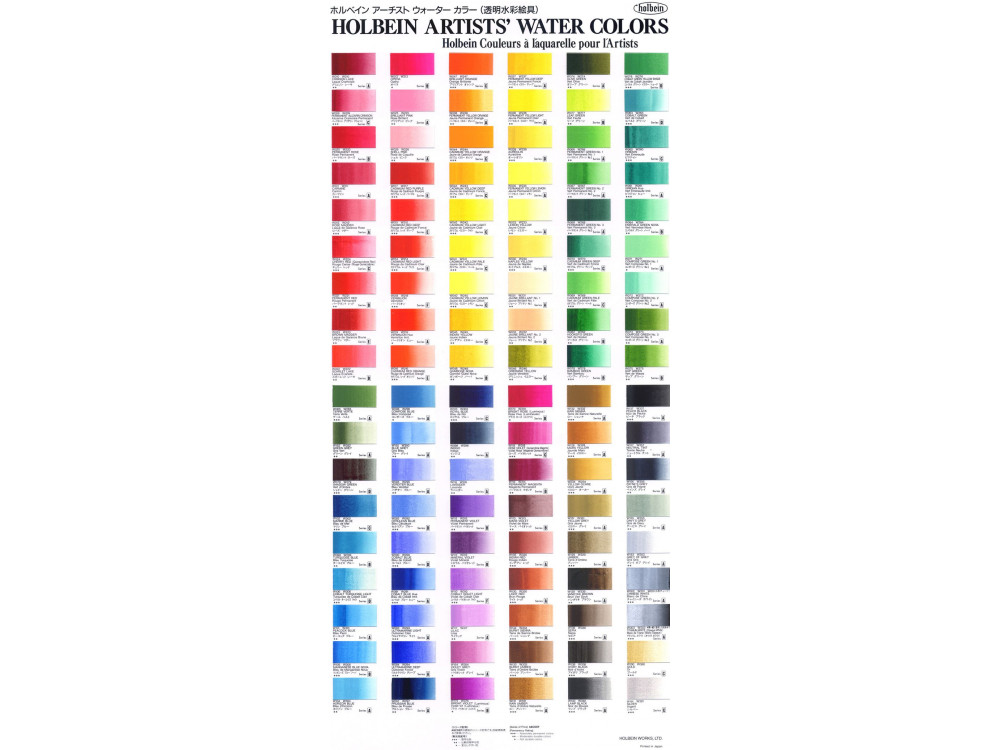Artists' Watercolor paint - Holbein - Burnt Sienna, 5 ml