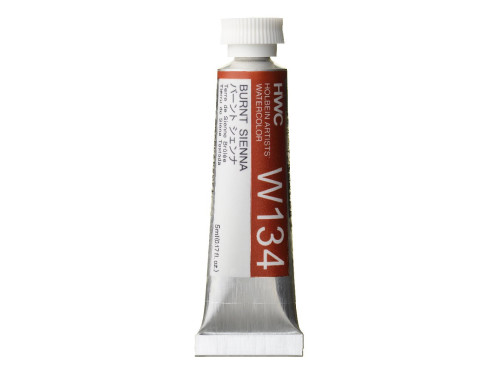 Artists' Watercolor paint - Holbein - Burnt Sienna, 5 ml