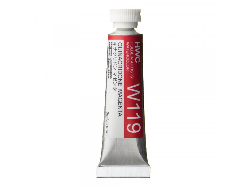 Farba akwarelowa Artists’ Watercolor - Holbein - Quinacridone Magenta, 5 ml