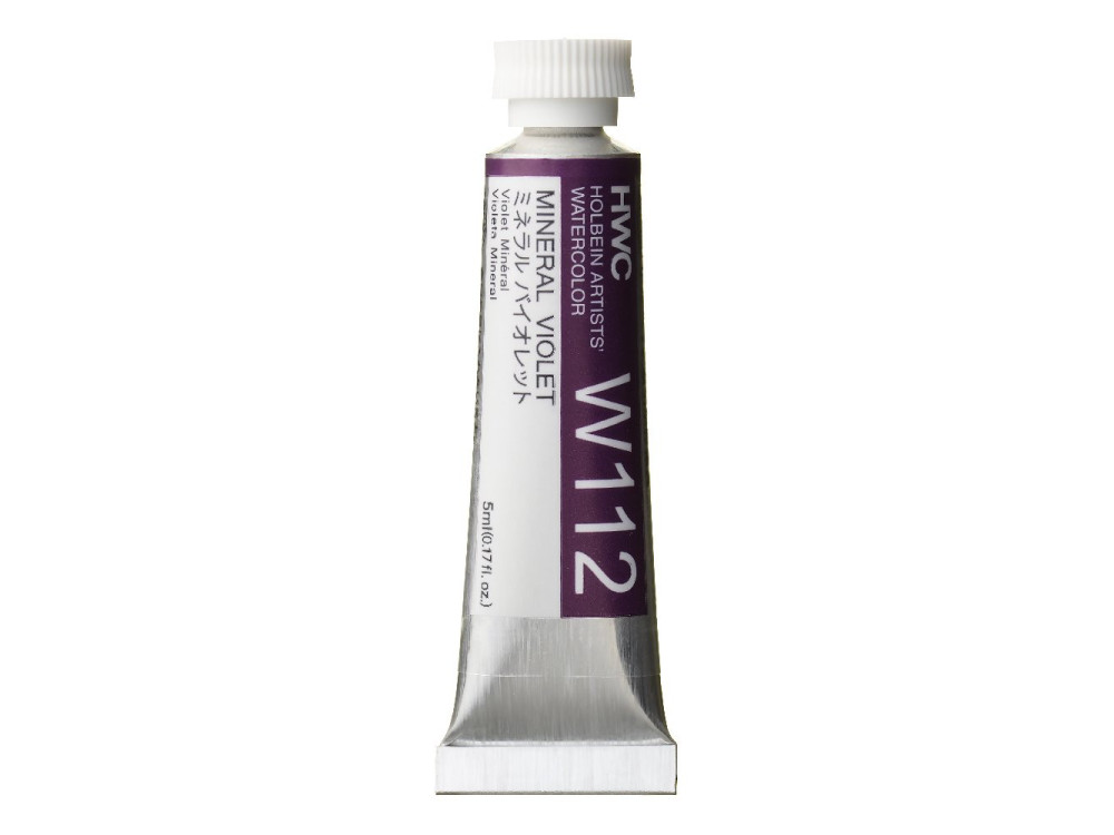 Artists' Watercolor paint - Holbein - Mineral Violet, 5 ml