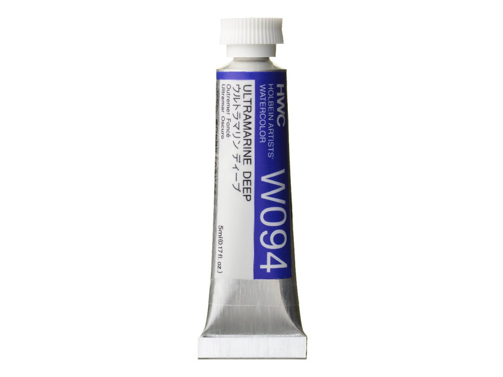 Artists' Watercolor paint - Holbein - Ultramarine Deep, 5 ml