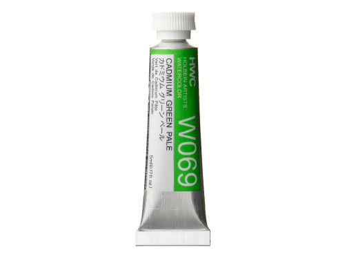 Artists' Watercolor paint - Holbein - Cadmium Green Pale, 5 ml