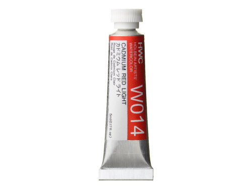 Farba akwarelowa Artists’ Watercolor - Holbein - Cadmium Red Light, 5 ml