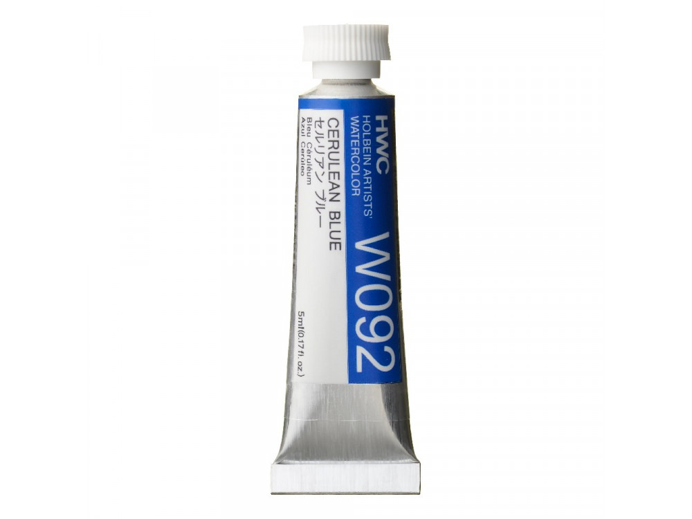 Artists' Watercolor paint - Holbein - Cerulean Blue, 5 ml
