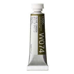 Artists' Watercolor paint - Holbein - Olive Green, 5 ml
