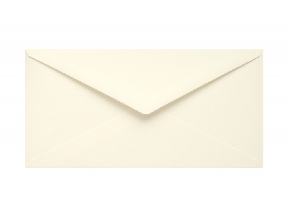 Rives Shetland envelope 120g - DL, Natural White