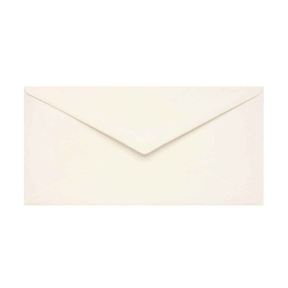 Keaykolour envelope 120g - DL, Particles Snow, light cream