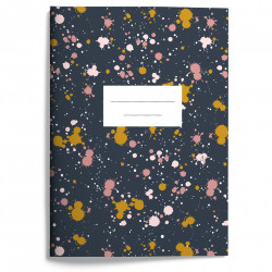 Ruled notebook, A4 - Suska & Kabsch - Splatter