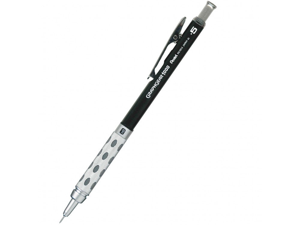 Ołówek automatyczny Graphgear 1000 - Pentel - czarny, 0,5 mm