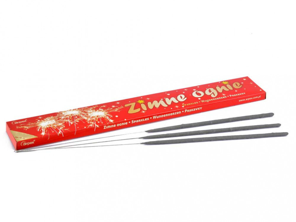 Zimne ognie - 25 cm, 10 szt.