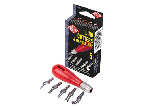 Lino Cutter & Handle Kit - Essdee - 6 pcs