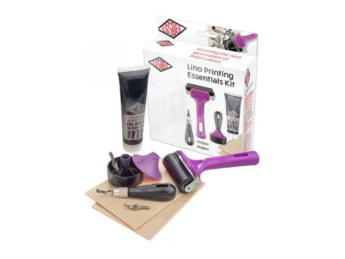 Zestaw do linorytu Lino Printing Essentials Kit - Essdee - 8 szt.