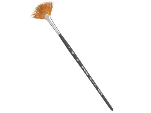 Fan, synthetic Aqua Elite brush - Princeton - no. 4