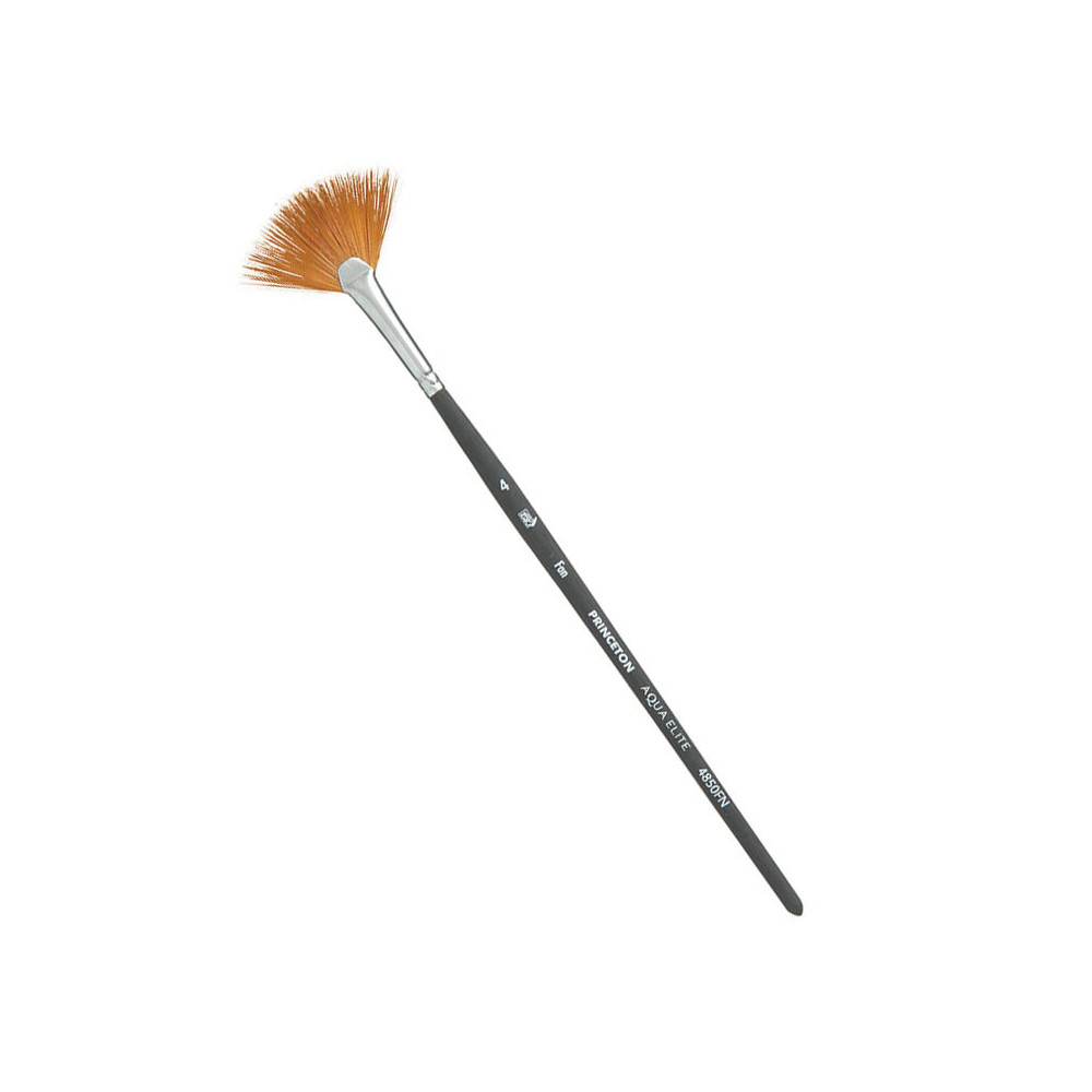 Fan, synthetic Aqua Elite brush - Princeton - no. 4