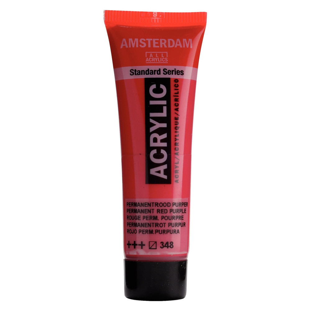 Acrylic paint in tube - Amsterdam - Permanent Red Purple, 20 ml