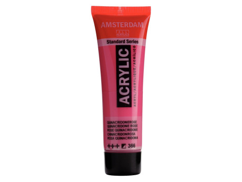 Acrylic paint in tube - Amsterdam - Quinacridone Rose, 20 ml
