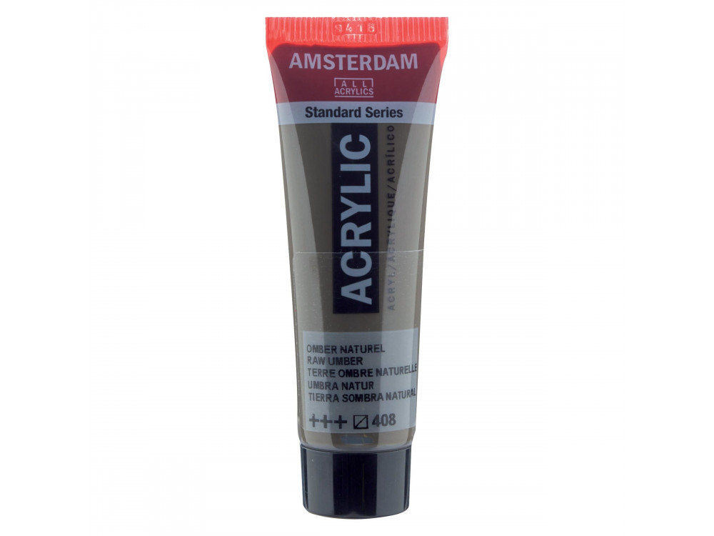 Farba akrylowa - Amsterdam - Raw Umber, 20 ml