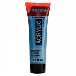 Acrylic paint in tube - Amsterdam - King's Blue, 20 ml