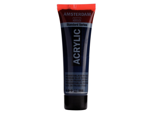 Farba akrylowa - Amsterdam - Prussian Blue Phthalo, 20 ml