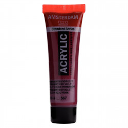 Acrylic paint in tube - Amsterdam - Permanent Red Violet, 20 ml