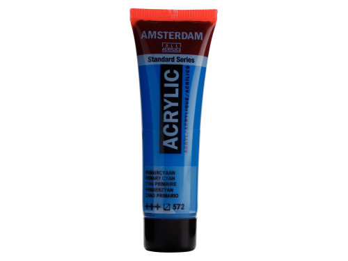 Acrylic paint in tube - Amsterdam - Primary Cyan, 20 ml