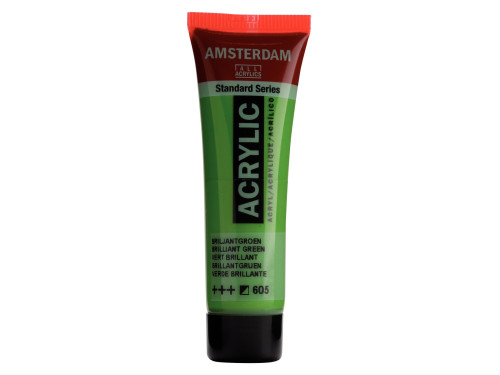 Acrylic paint in tube - Amsterdam - Brilliant Green, 20 ml