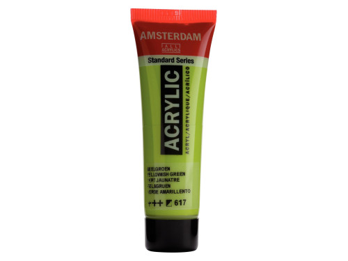 Farba akrylowa - Amsterdam - Yellowish Green, 20 ml